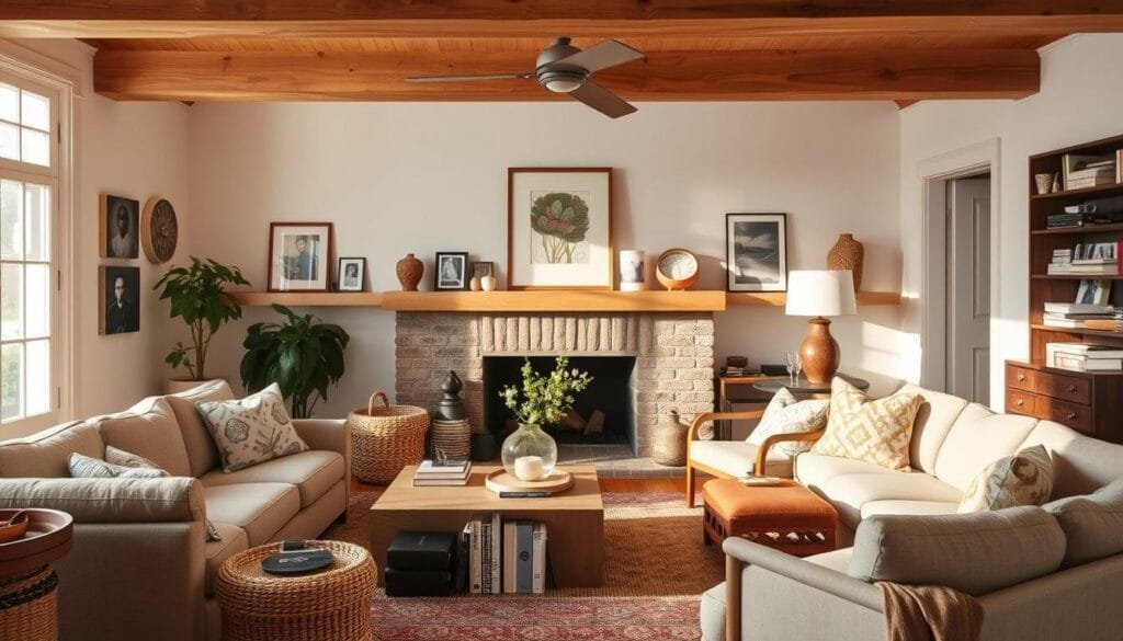 A warm, inviting living space showcasing the authentic essence of 2026 Home Interior Design Trends