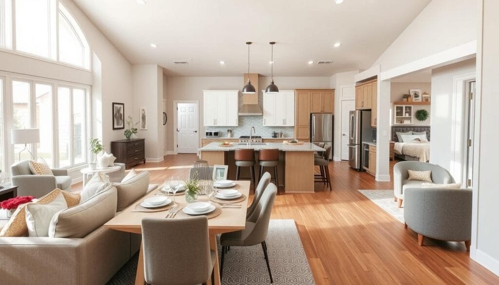 accessible multigenerational home layout