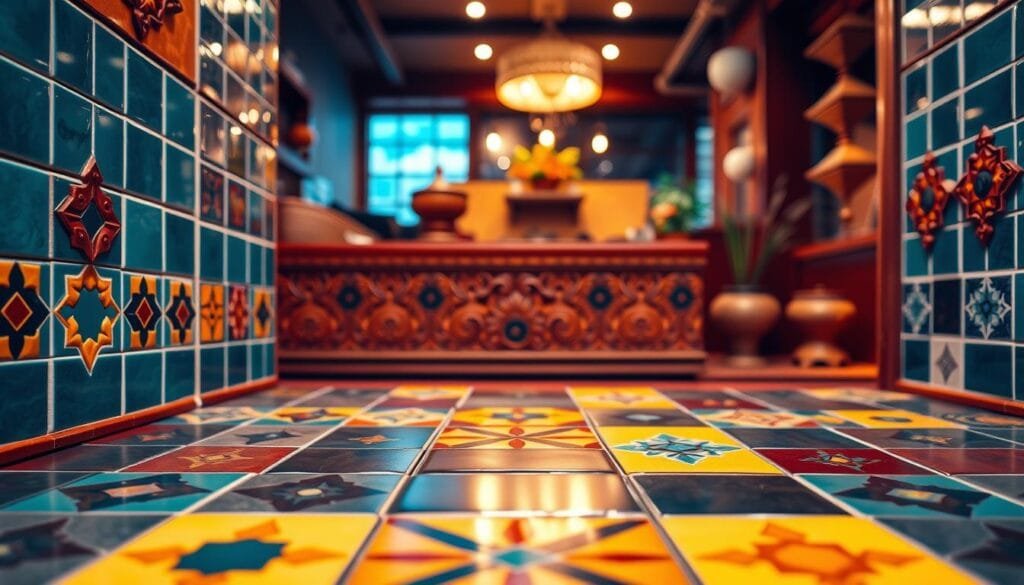 color and tile decorative details