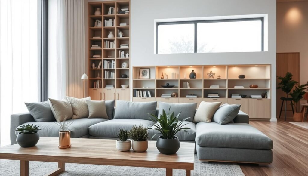 minimalist furniture and storage solutions