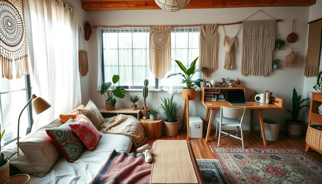 multifunctional bedroom space design