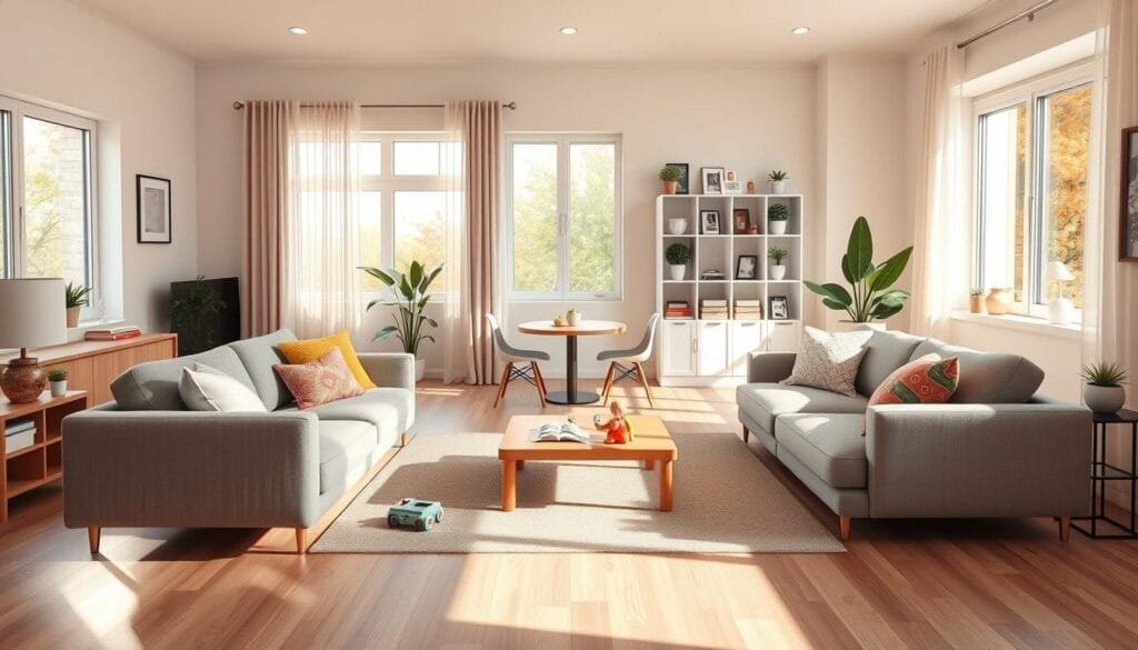 multipurpose room layouts for family home