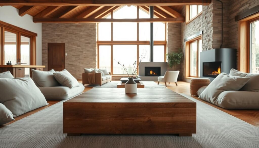 natural materials in home design