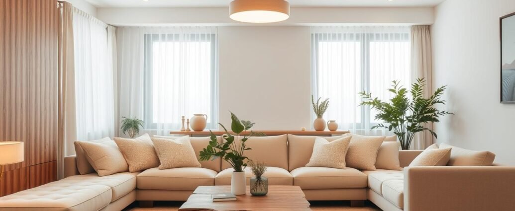 warm minimalist interior design