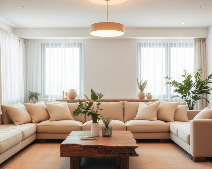 warm minimalist interior design