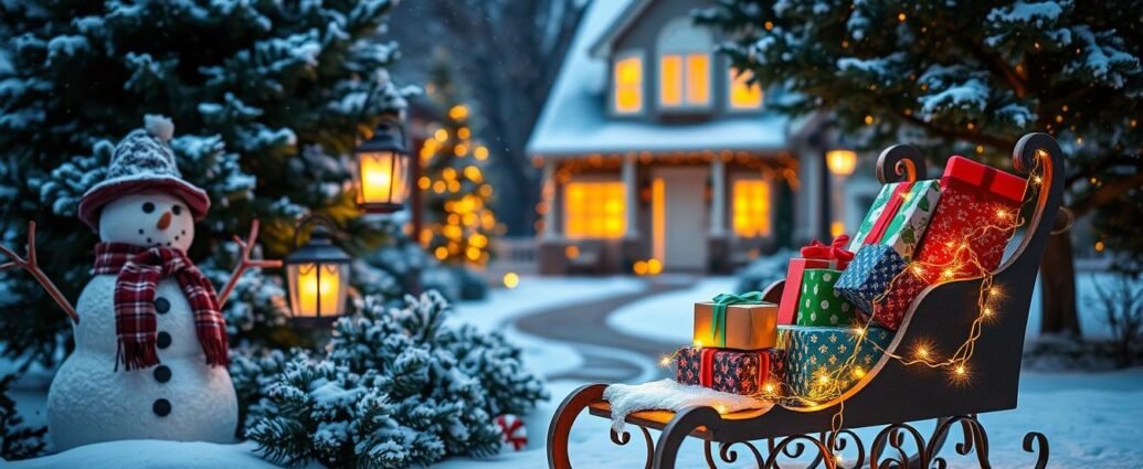 diy outdoor decorations for christmas