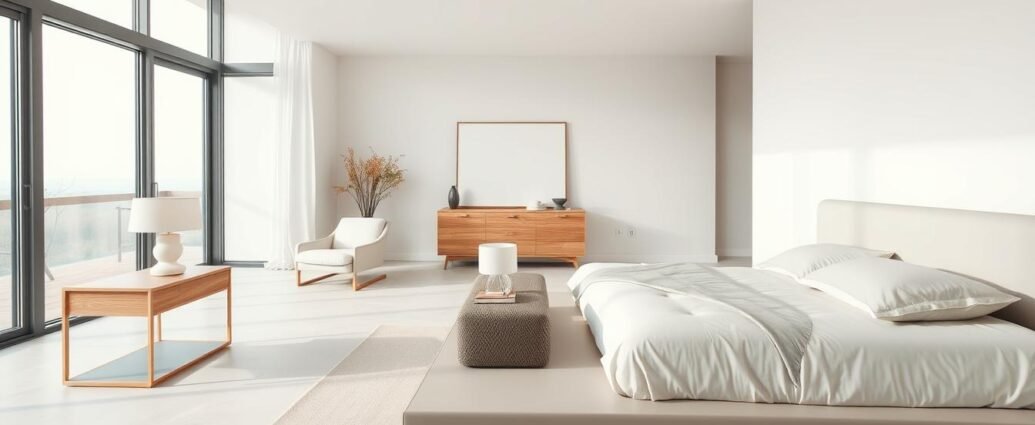 minimalist bedroom set