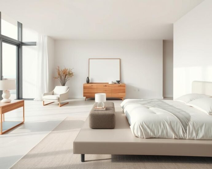 minimalist bedroom set