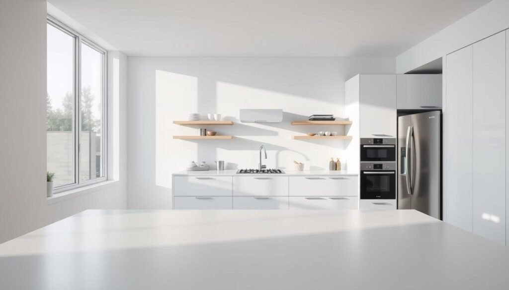 clean lines and clutter-free kitchen surfaces clean lines and clutter-free kitchen surfaces