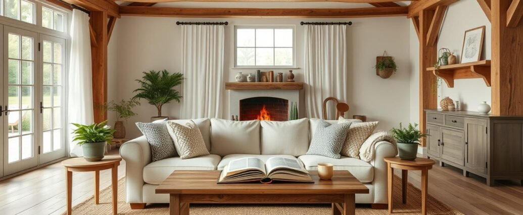 farmhouse decor living room