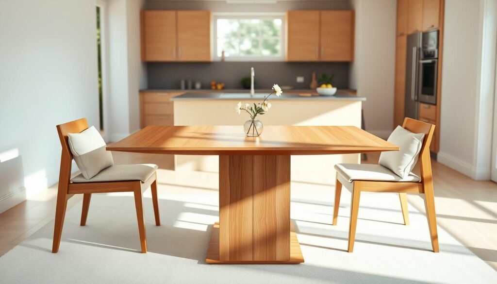 minimal dining table