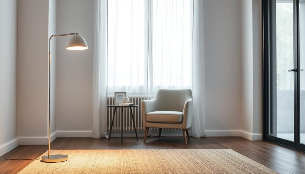minimalist floor lamp lighting design