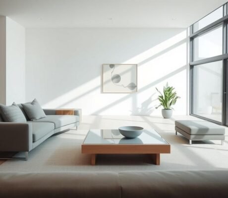 modern minimalist living room