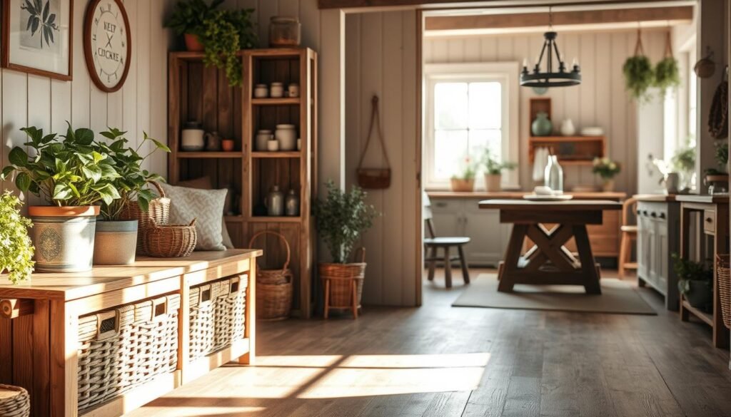 rustic storage solutions