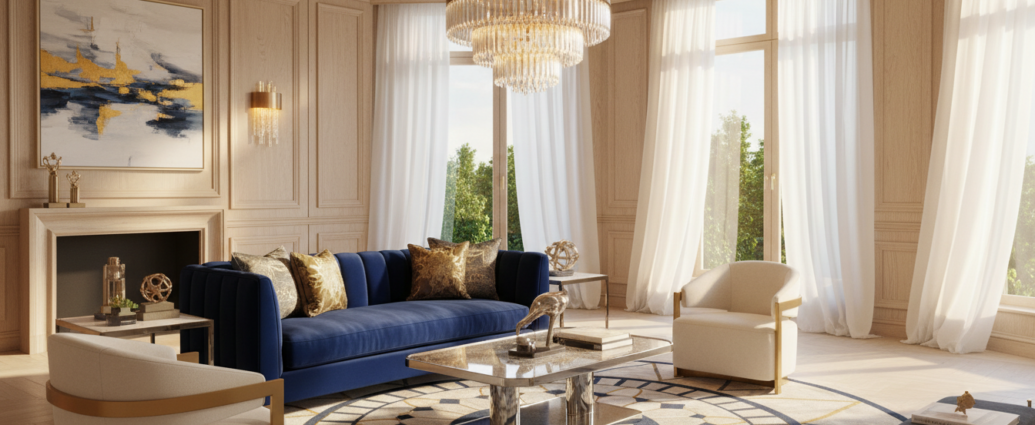 From Concept to Completion: Designing a Cohesive Luxury Interior