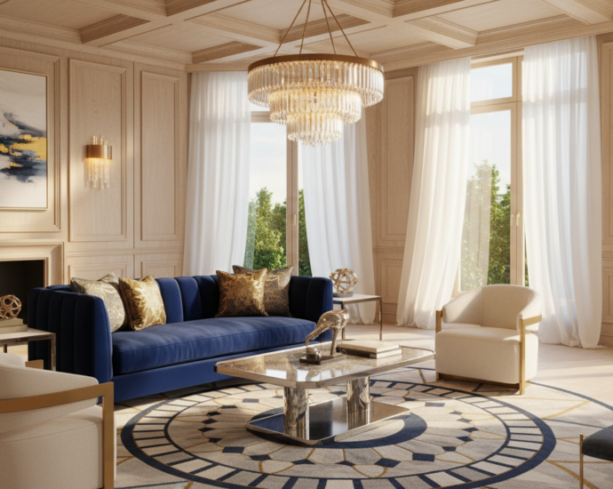 From Concept to Completion: Designing a Cohesive Luxury Interior