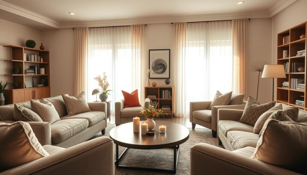 conversation seating layout