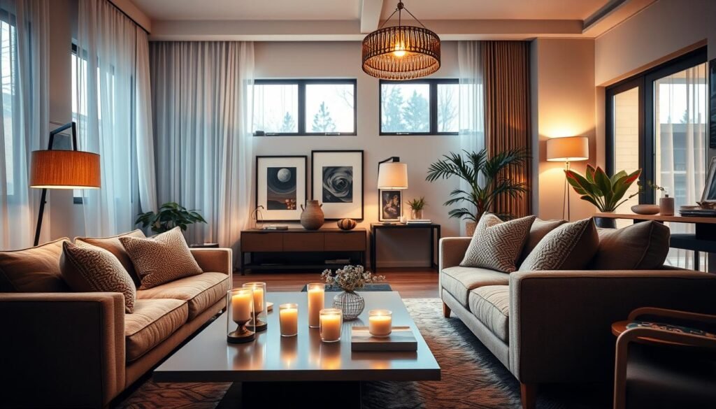 living room lighting strategies