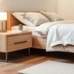 minimal bedside table