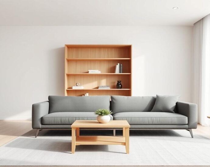 minimalist living room furniture