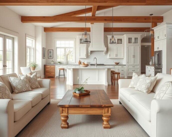 modern farmhouse interior