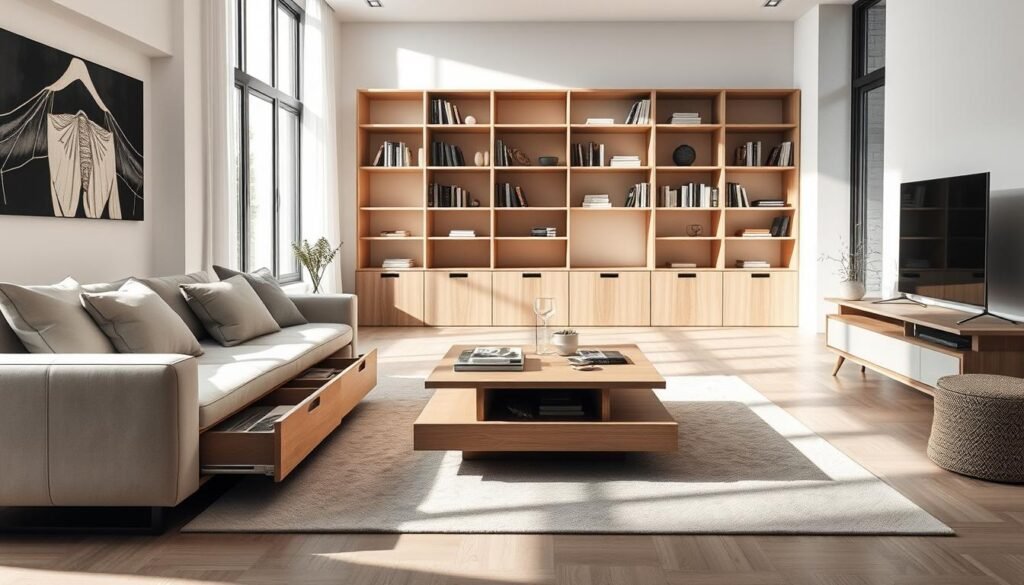 multifunctional hidden storage solutions