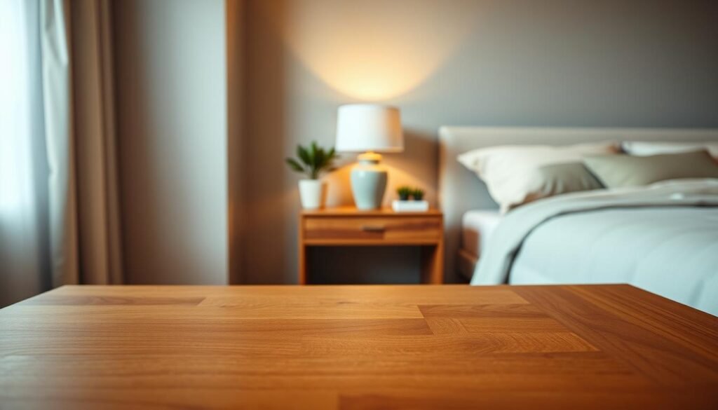 wood nightstand materials