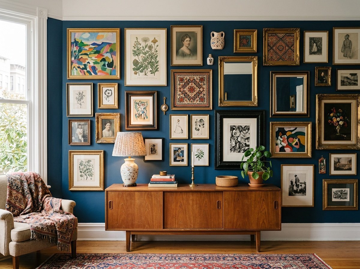 Gallery Wall Ideas: How to Style a Maximalist Salon Wall