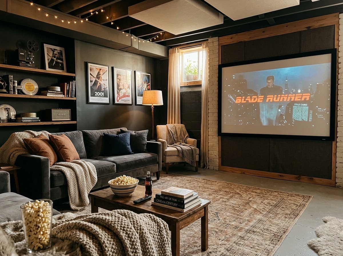 Basement Home Theater Ideas: DIY Movie Room on Any Budget