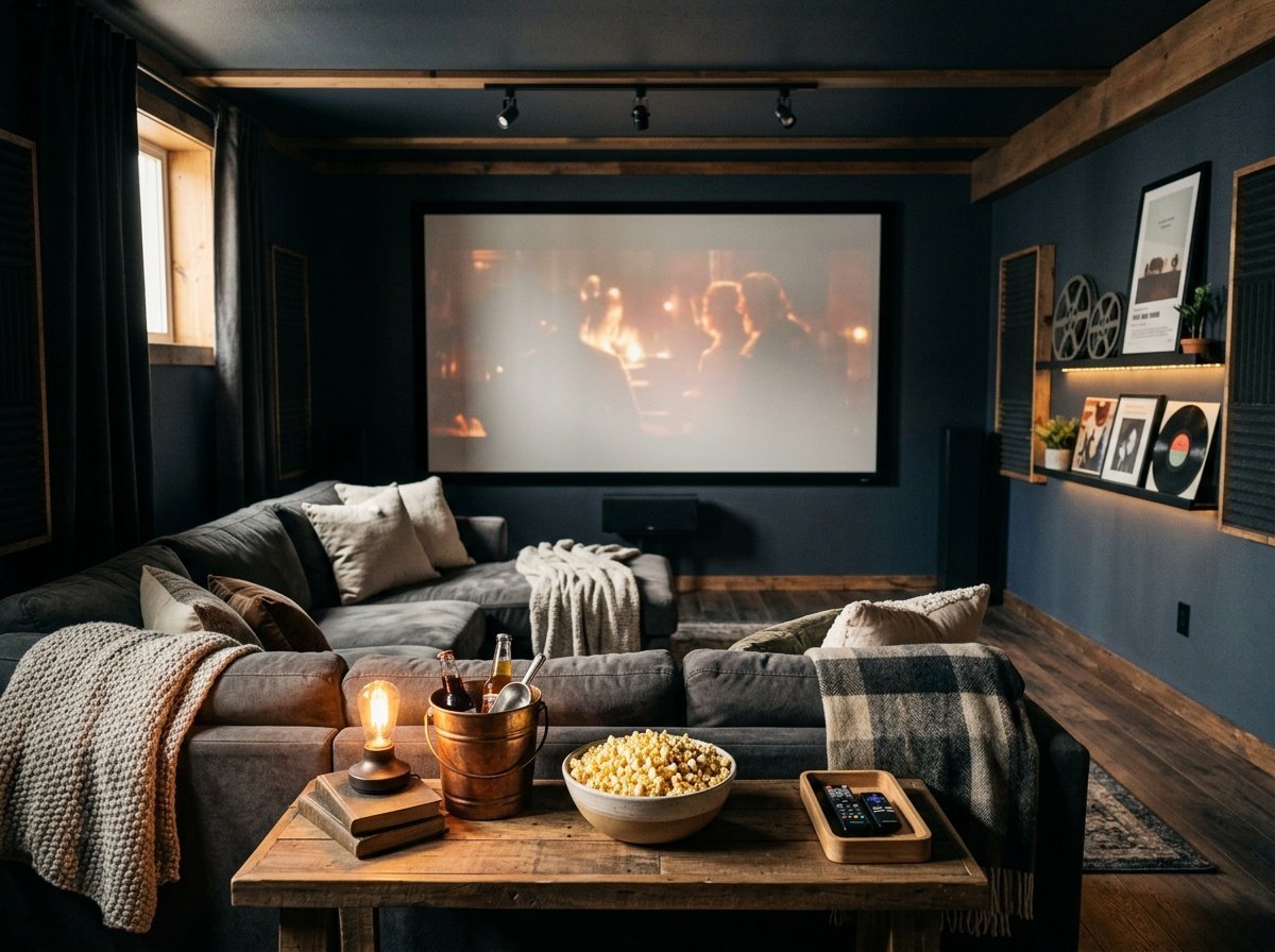 Basement Home Theater Ideas: DIY Movie Room on Any Budget