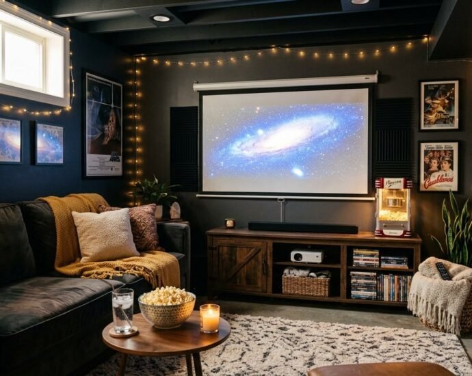 Basement Home Theater Ideas: DIY Movie Room on Any Budget