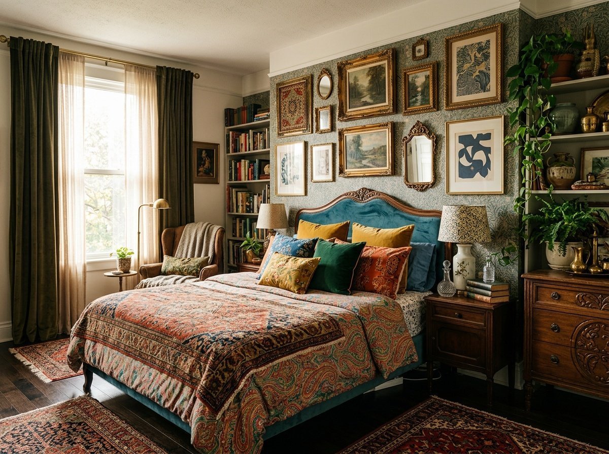 Maximalist Bedroom Ideas: Bold, Layered & Indulgent
