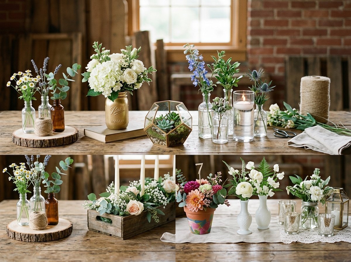 8 DIY Wedding Centerpieces You Can Build on Any Budget
