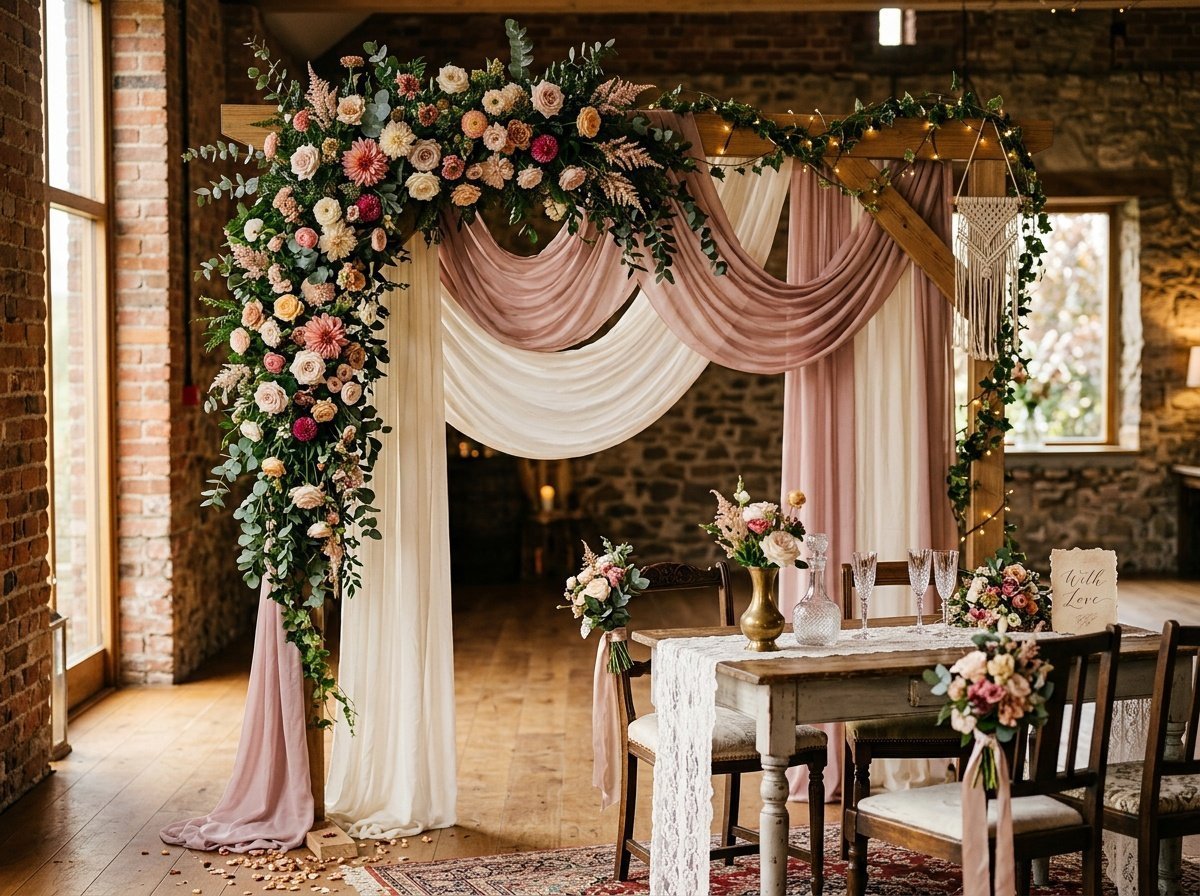 7 DIY Wedding Backdrop Styles You Can Build Yourself