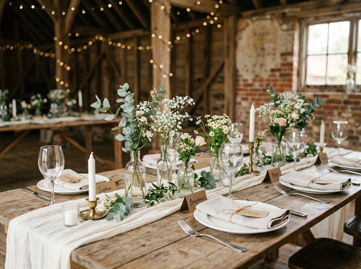 6 DIY Wedding Tablescapes That Stay Under $50