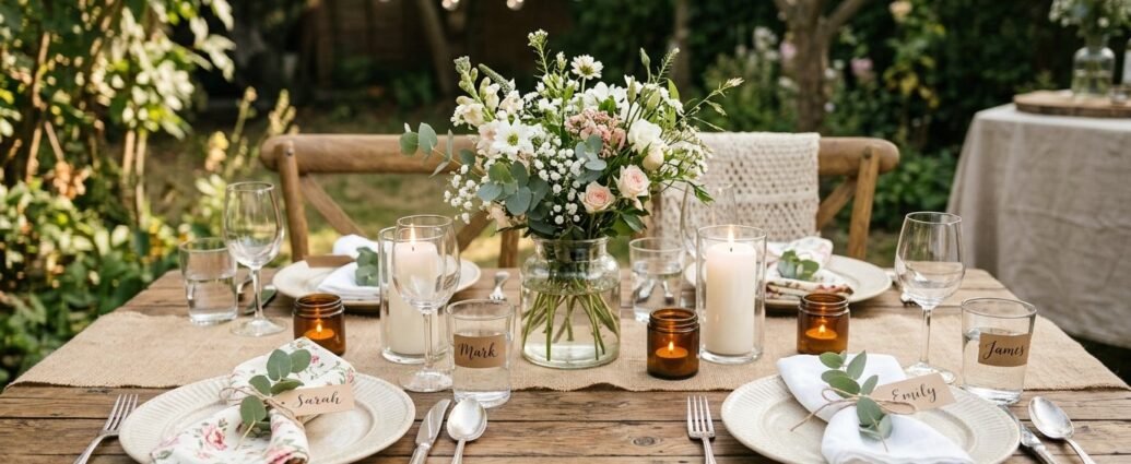 6 DIY Wedding Tablescapes That Stay Under $50