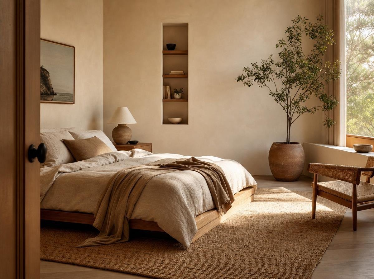 Warm Minimalist Bedroom Ideas for a Calm Retreat
