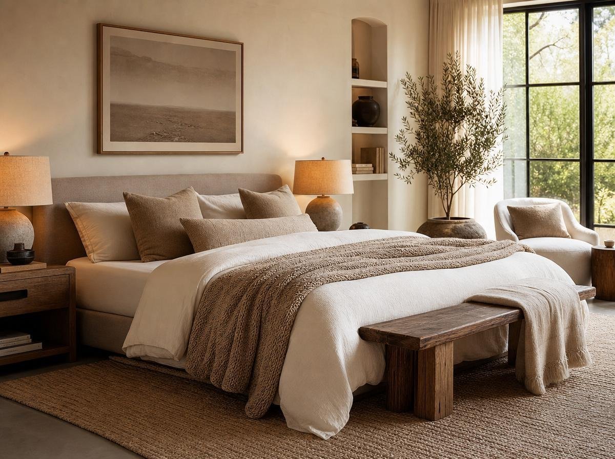 Warm Minimalist Bedroom Ideas for a Calm Retreat