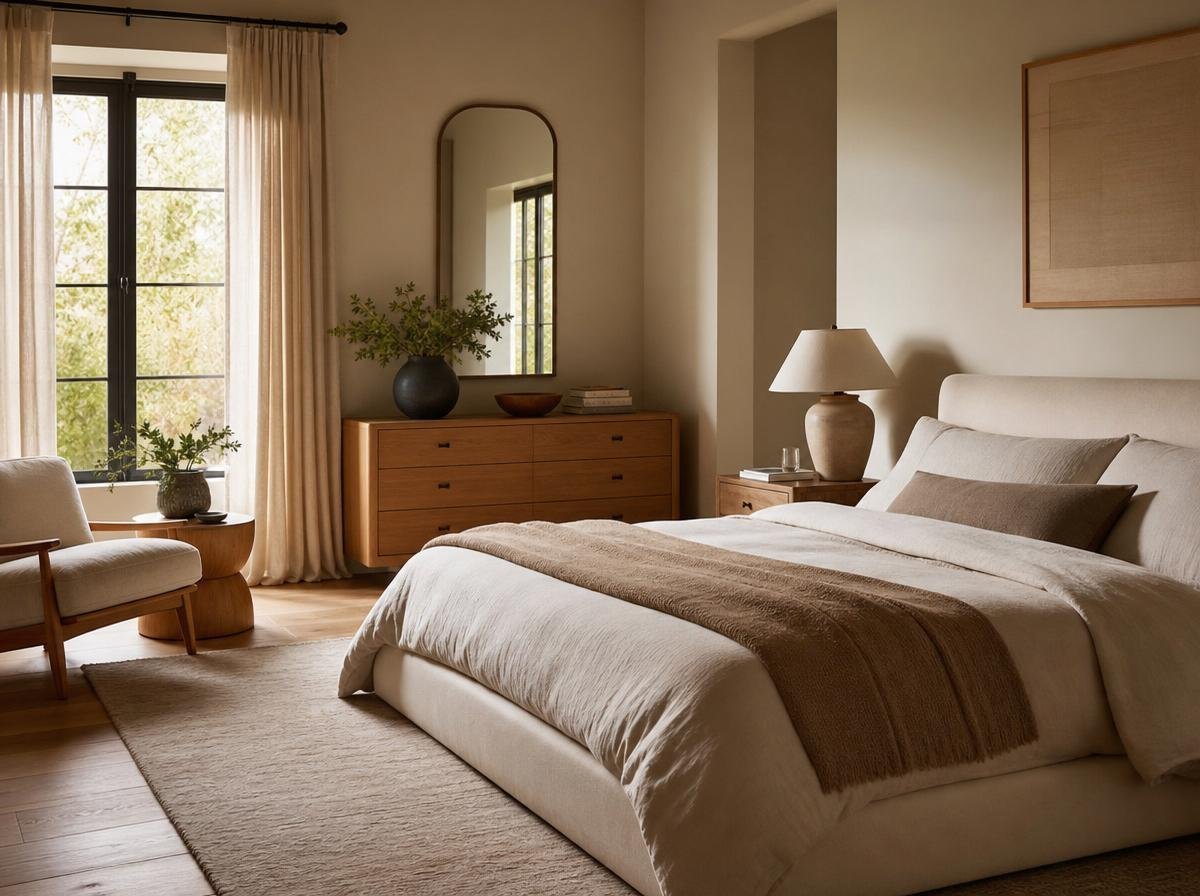 Warm Minimalist Bedroom Ideas for a Calm Retreat