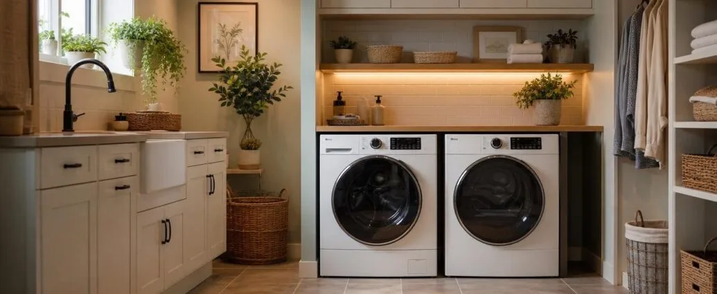 Basement Laundry Room Ideas: Bright, Organized & Stylish