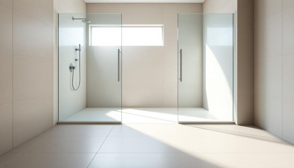 glass shower doors and large format tiles glass shower doors and large format tiles