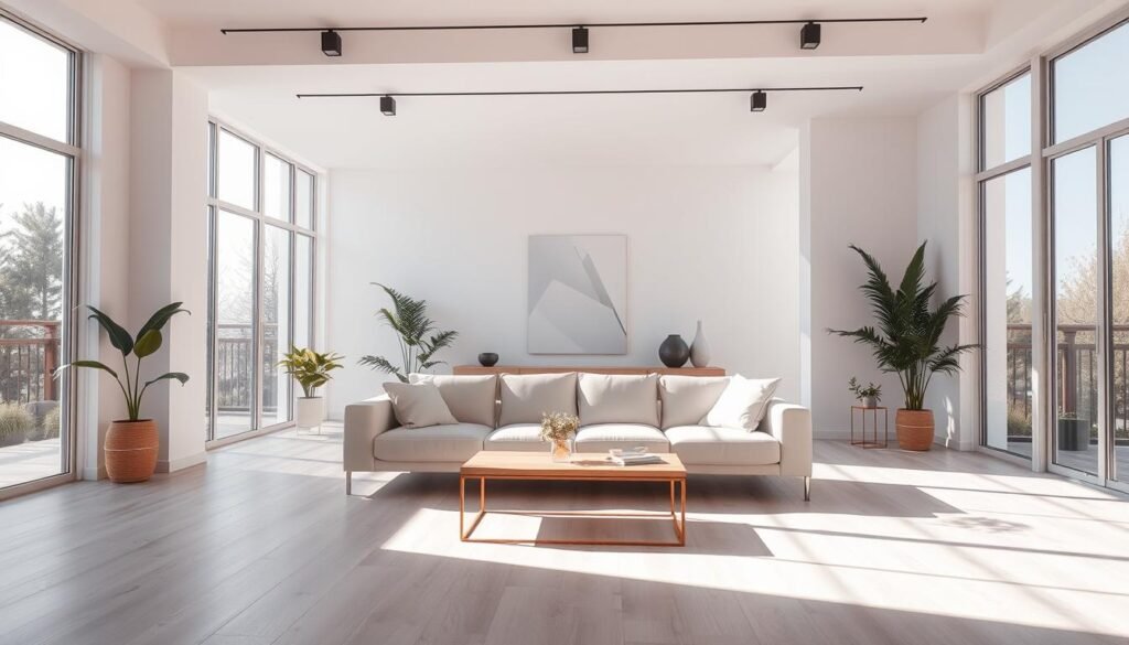 maximizing natural light minimalist design