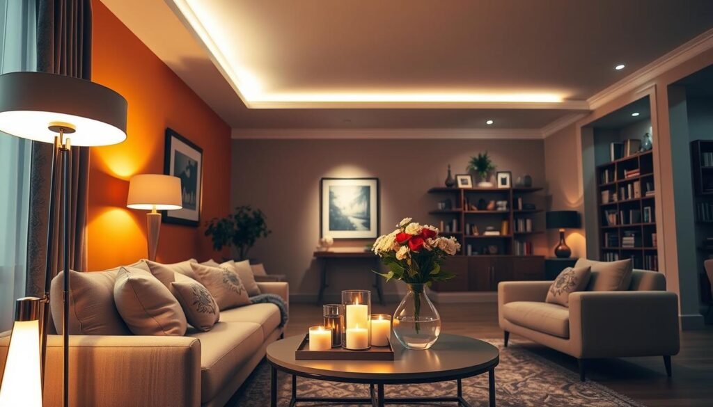 ambient and accent lighting design