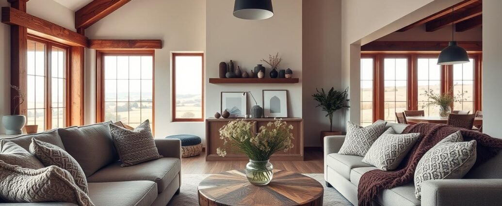 modern country home decor