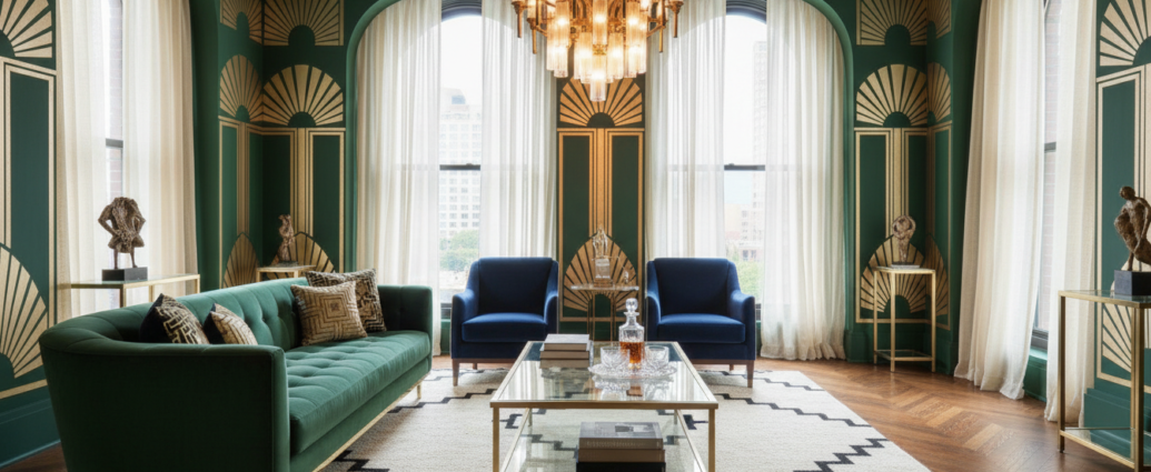 The Return of Glamour: Modern Art Deco in Today’s Interiors