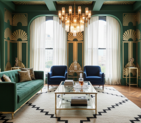 The Return of Glamour: Modern Art Deco in Today’s Interiors