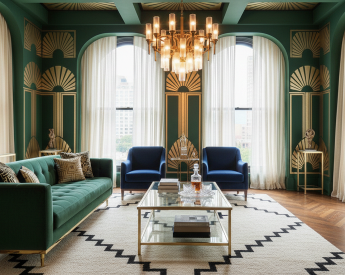 The Return of Glamour: Modern Art Deco in Today’s Interiors
