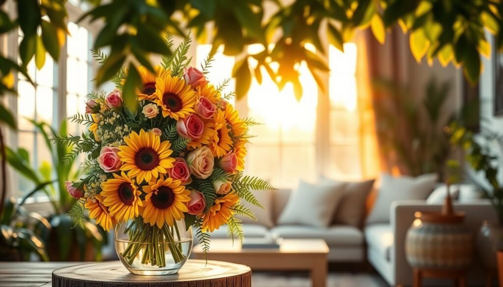 fresh flowers and greenery fresh flowers and greenery