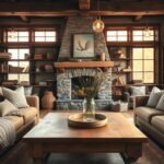 rustic decor for living room