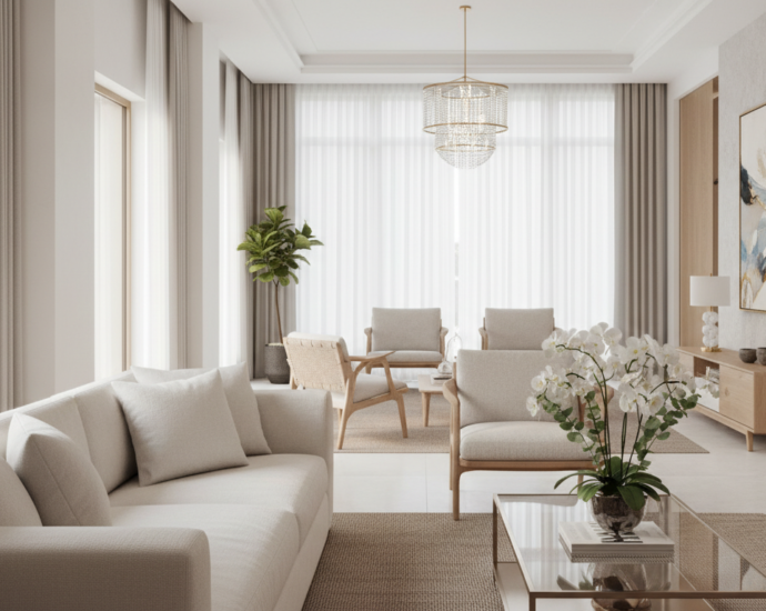Minimalism Meets Opulence: Designing Clean Spaces with Rich Details